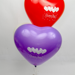 בלון הליום I LOVE YOU