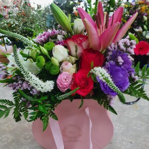 סידור קופסה מלכה ורודה